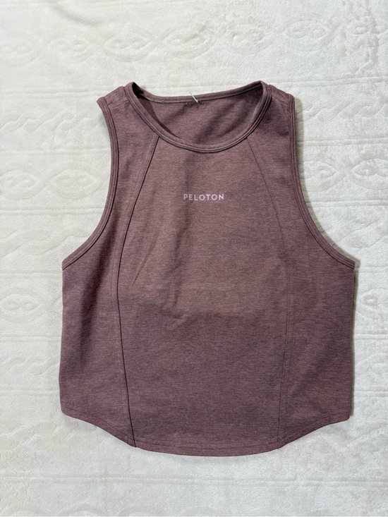 lululemon athletica Tops - Lululemon‎ / Peloton Soft Sueded Crewneck Cropped Tank Top